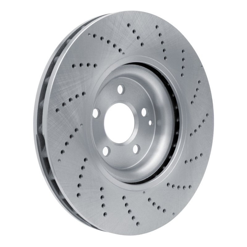 Mercedes-Benz CLS550 Brake Rotor (1) - Front - R1 Concepts - Drilled - `12-`18